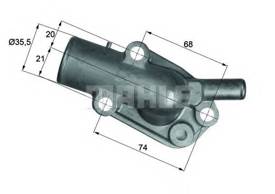 FIAT 7589454 Thermostat, coolant